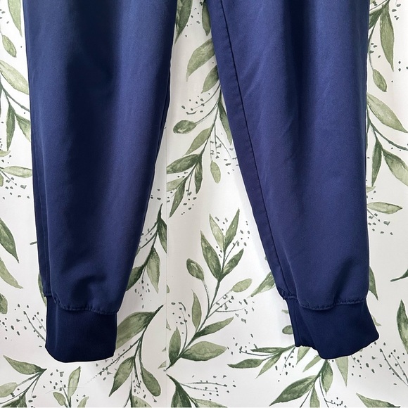 Women’s Jaanuu Jogger Scrub Pants. Navy Blue. XLT. - Picture 3 of 8